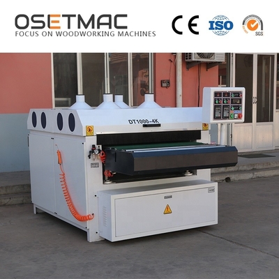 DT1000-4K OSETMAC Woodworking Automatic Brush Sanding Machine for Solid Wood Sanding