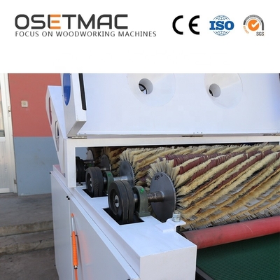 DT1000-4K OSETMAC Woodworking Automatic Brush Sanding Machine for Solid Wood Sanding