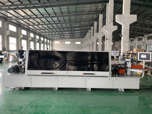 OSETMAC SYS-468 Heavy Duty Plywood Edge Banding Machine for Fine Trimming Efficiency