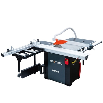 Small Sliding Table Saw 1.6 M for Small Space Workshop Woodworking CNC Cutting Machine