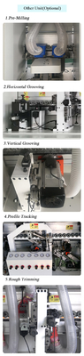 Building Material Industries Automatic Edge Banding Machine with 8.65KW Power and Design