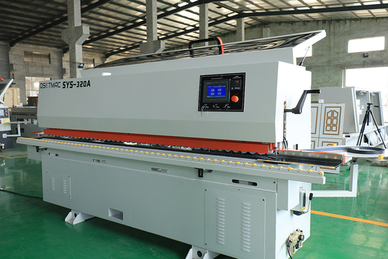 Automatic Edge Banding Machine for Wood Based Panels 23m/min Panel Feed Speed PUR/EVA